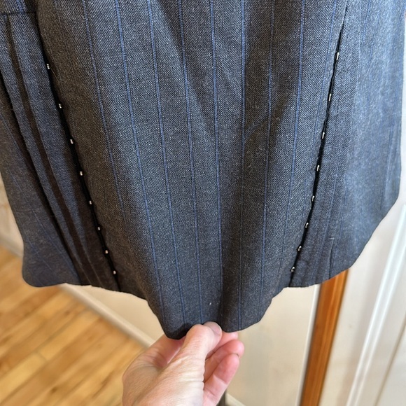 Alice Ritter Wool Pinstriped Top - Picture 3 of 11